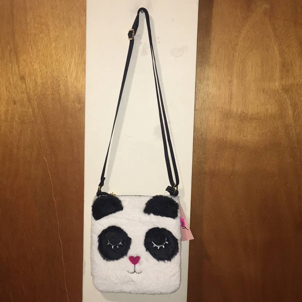 🐼 NWT Betsey Johnson Panda Bear Crossbody